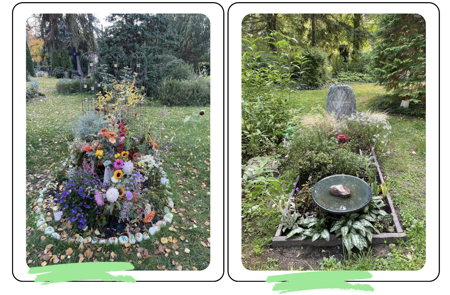 cimetières verts en Allemagne